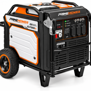 PrimeMower 7000W Portable Inverter Generator – Heavy-Duty Backup Power Generator with Electric Start