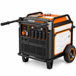 PrimeMower 7000W Portable Inverter Generator – Heavy-Duty Backup Power Generator with Electric Start - Image 2